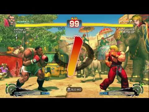 KichijyojiKEN [Ken] vs - R - [Balrog] 2 of 2 SSF4 Japanese Online Ranked Matches - TRUE-HD