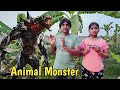Animal Monster in our area | comedy video | funny video | Prabhu Sarala lifestyle