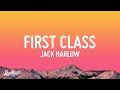 1 HOUR Jack Harlow First Class Lyrics