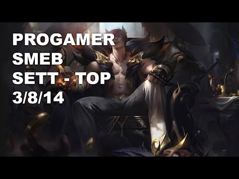 Progamer Smeb Top Sett vs Wukong - KR Challenger Rank Game