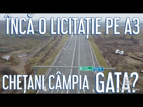 INCA O LICITATIE PE AUTOSTRADA A3 CHETANI CAMPIA TURZII! SPERAM SA FIE ULTIMA! CAND S-A ANUNTAT?