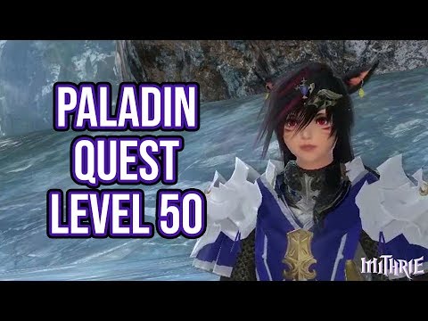 FFXIV 2.15 0214 Paladin Quest Level 50 + Artifact Gear