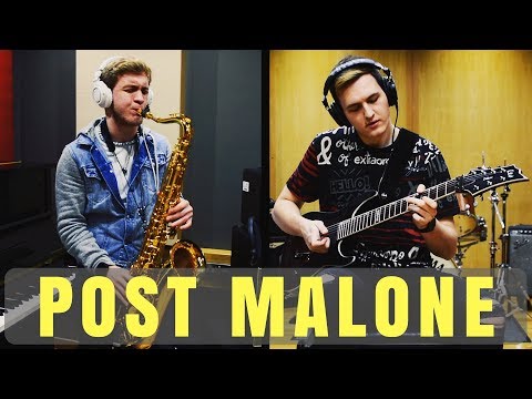 Post Malone - rockstar ft. 21 Savage - Guitar & Sax Remix by B/\CKSL/\SH feat. Josh Durke