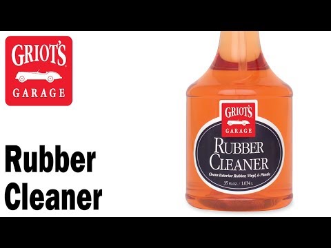 Griot's Garage - Rubber Cleaner and how to make your tire and trim dressings last longer
