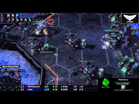 SC2 Aqueron vs Nara Game 1 Christmas Invitational Starcraft 2 Tournament