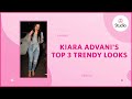 Top 3 Beautiful Outfits Of Kiara Advani Myntra Studio