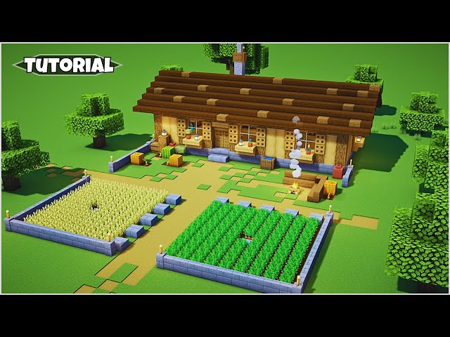 Wood Survival House(+Tutorial)🏡10 Minecraft Map