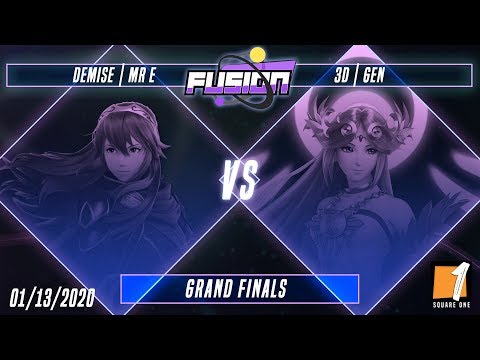 Fusion #6 - 3D | Gen (Palutena) Vs. Demise | Mr. E (Lucina) - Grand Finals - Smash Ultimate