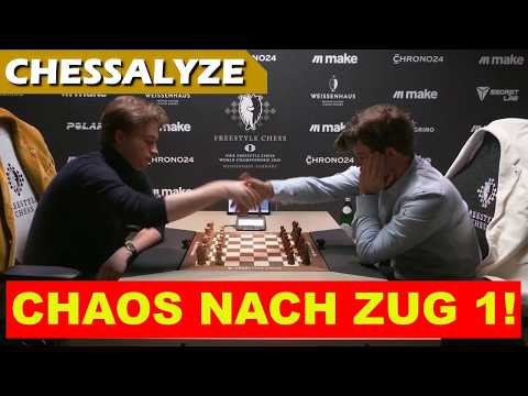 Die verrückte Reise nach Absurdistan! | Keymer Carlsen Caruana | Freestyle World Championship 2026
