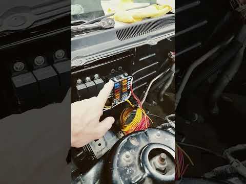 Holley terminator x max update: Power Distribution Center.