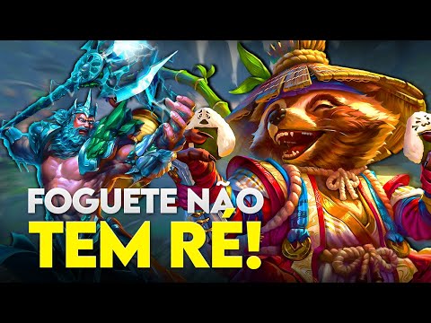 ROCKET HAS NO REVERSE! DANZABUROU - ⚡ Smite BR Ranked Duel