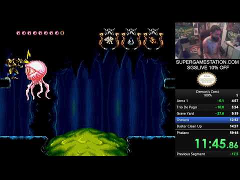 Demon's Crest Speed Run 49:34 | 36th World Record (4/15/2024)
