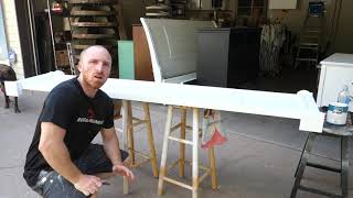 Part 4: White Bed Frame Project: Do it yourself painting white