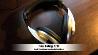 Video thumbnail for Review of the Samson HP10 Headphones by Fancy Show Tech