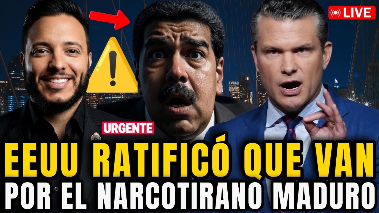 🔴 URGENTE: EEUU RATIFICA que VAN por MADURO y SOBREVUELAN AVIONES en VENEZUELA| Eduardo Menoni hoy