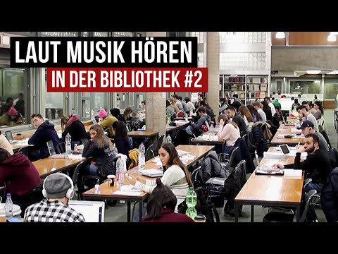 Laut Musik hören in der Bibliothek #2 PRANK (MEGA PEINLICH) | Hasanov