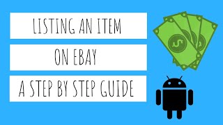 How to List, Sell and Ship an Item on Ebay // Step by Step Guide // Android App