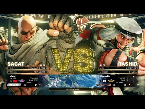 SFV Champion Edition 🔥 qigezi (Sagat) Vs Oil King (Rashid) 🔥 Online Match's 02-11-2023