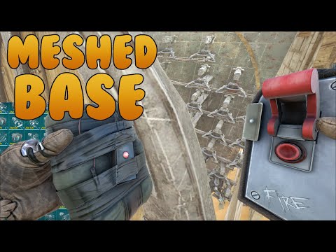 Raiding A Meshed Base For Insane Loot! | Ark PvP