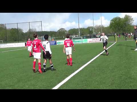Eerste helft JSV Nieuwegein JO13-1 - DOVO JO13-1