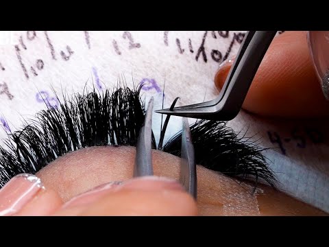 Eyelash Extensions Wet Look Tutorial (Step by Step)