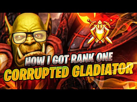 CORRUPTED GLADIATOR: 3348 CR RANK ONE FIRE MAGE