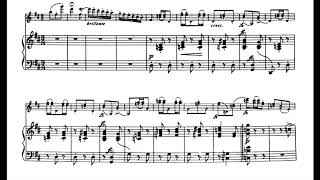 Fritz Kreisler - Caprice Viennois for Violin and Piano, Op. 2 (1910) [Score-Video]