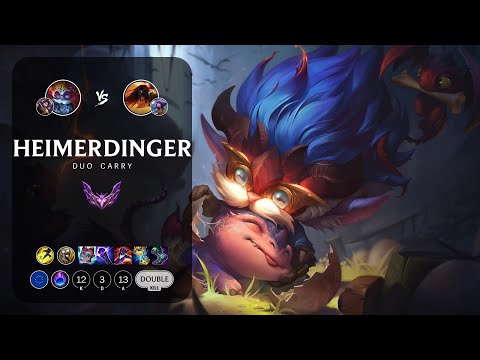 Heimerdinger Carry vs Sivir - EUW Master Patch 13.15