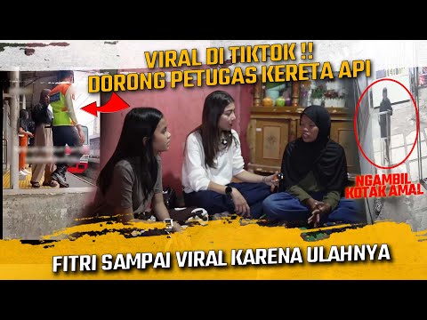 VIRAL DI TIKTOK ! DORONG PETUGAS KERETA API SAMPAI MAU KETABR4K KERETA ? DIDUGA ADA GANGGUAN JIWA ??