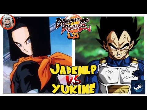 DBFZ JadenLP vs Yukine (A17, a21, A18) vs (Vegeta, A21, A21LC) Ver 1.31