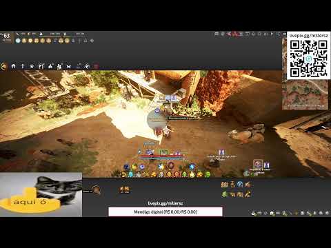 🟢[DROPS ON] | DIA 6 - Grindando 20K de Caphras | Dosa/Musah 725GS | !comandos !livepix !gear