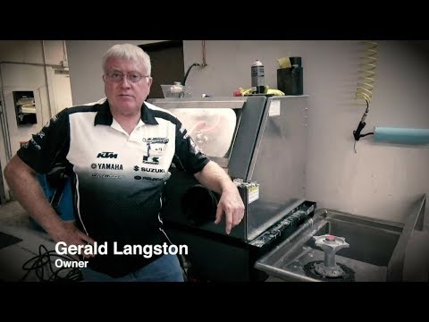 Langston Motorsports Customer Review- Vapor Honing Technologies