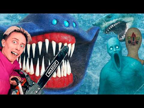 We discovered under the ice: FROZEN EL GRAN MAJA, SCP SCULPTURE, SHY GUY!