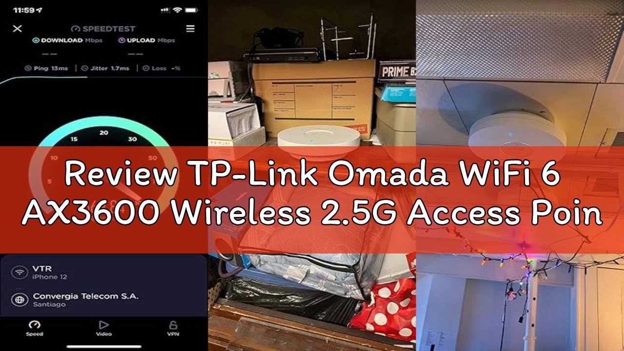 Miniatura da avaliação em vídeo de Access Point TP-Link EAP660 HD Omada Wi-Fi 6 AX3600
