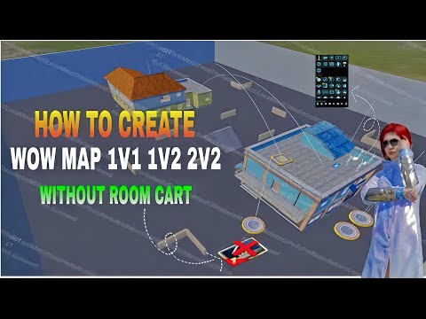 HOW TO CREATE 2v2 1v2 1v1 WOW MAP | WITHOUT ROOM CARD | WOW CREATION SETTINGS | EP2  | PUBG MOBILE