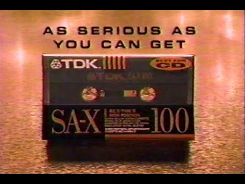 1993,TDK TAPES , CHANNEL 4 KRON, TV COMMERCIAL