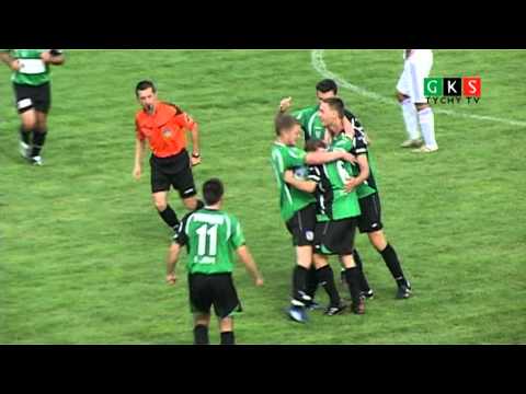 1. kolejka: GKS Tychy - Górnik Wałbrzych 1:0. Babiarz 1:0