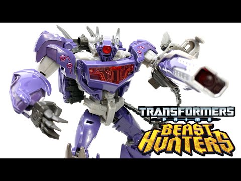 Transformers Prime BEAST HUNTERS Voyager Class SHOCKWAVE Review