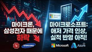 [미국개장] 마이크론, 삼성전자 때문에 하락｜마이크로소프트: 애저 가격 인상, 실적 반영 아직!｜팔란티어, 루멘텀, 스페이스X  등  📢미국증시 브리핑 (260923)