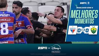 TREINADORES BRIGAM FEIO, E FORTALEZA E CUIABÁ EMPATAM NA SÉRIE B | MELHORES MOMENTOS