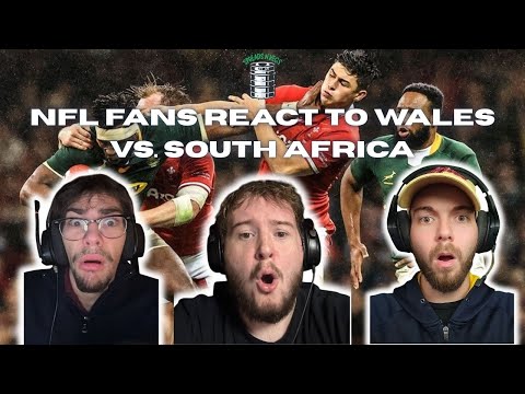 NFL Fans React to Wales Vs. South Africa (CRAZY PERFORMANCE)