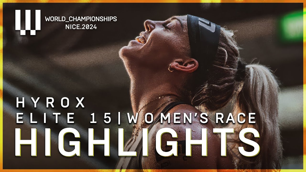 FINALLY CHAMPION 💪 | HYROX ELITE 15 Women's Highlights | The World Series of Fitness Racing