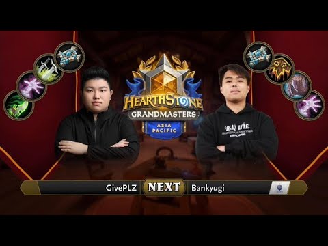 GivePLZ vs Bankyugi | 2021 Hearthstone Grandmasters Asia-Pacific | Final | Season 2 | Week 4