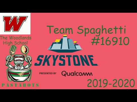 FTC SkyStone Team Spaghetti's Robot Reveal