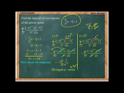 Interval of Convergence Example 1