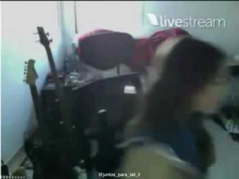 Momento Benjali - Lali Esposito Y Benja Amadeo en el Twitcam en 2012