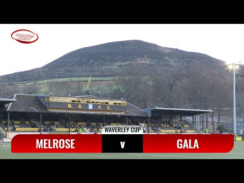 RUGBY HIGHLIGHTS - WAVERLEY CUP - MELROSE v GALA - 26.12.23