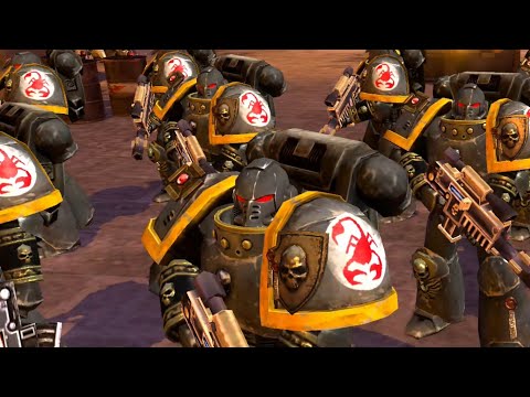 Astartes Mod 2021: Imperial Guard & Red Scorpions vs Tyranids - WH 40K: Dawn Of War 2: Retribution