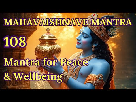 🪷 Journey to Divine Harmony with the MAHAVAISHNAVE MANTRA | The Key to Love and Enlightenment