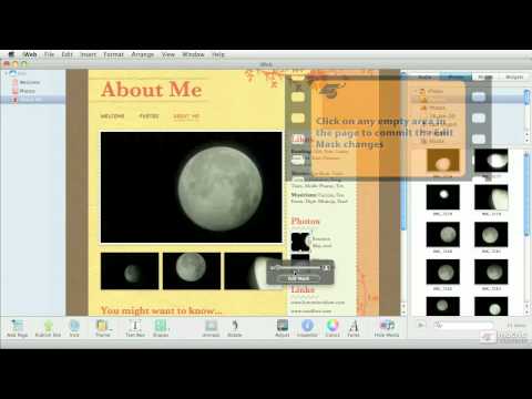 iWeb '11 101: Core iWeb '11 - 04. Reframing Images in a Placeholder